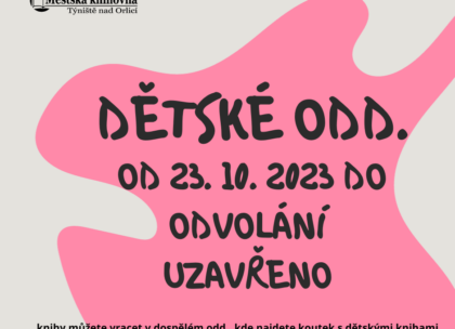 Uzavírka dětského oddělení