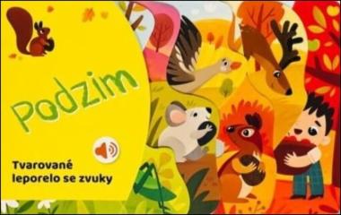 Tvarované leporelo se zvuky : Podzim